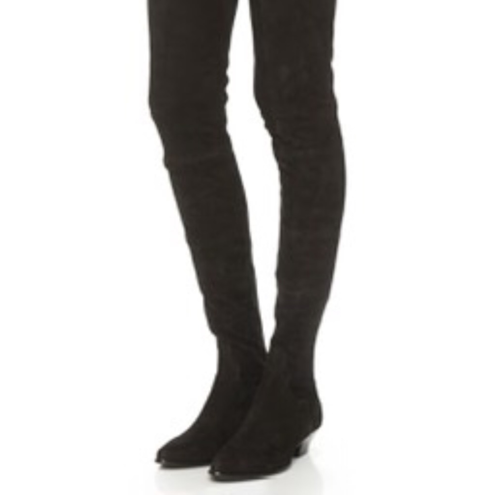 Tamara Mellon Go West Suede Thigh Boots